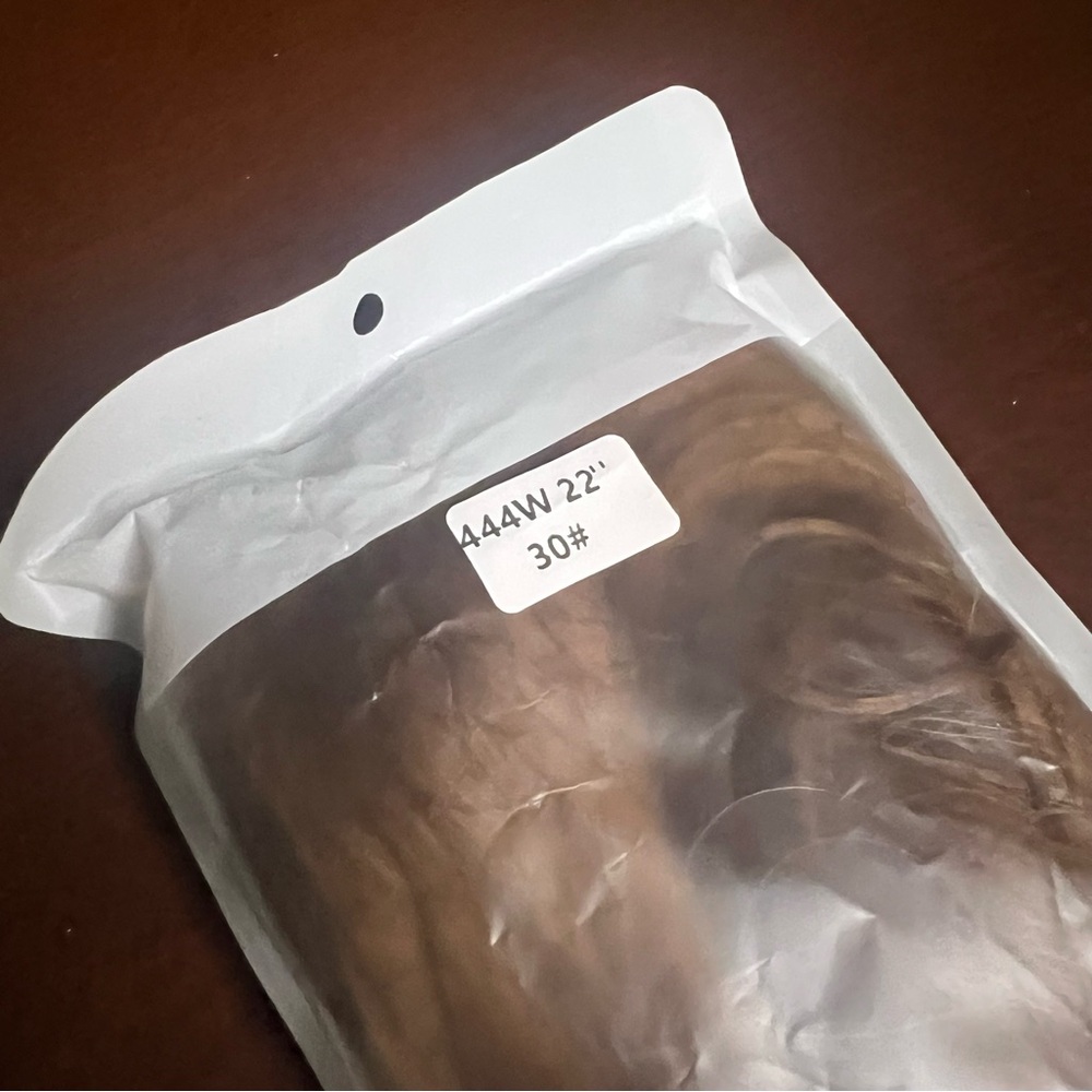 NWT Hair Extensions Synthetic Natural Auburn 30# 444W 22” Copper Undertone - Picture 8 of 11